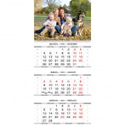 Отрывной тройной 30Х40 с ламинацией